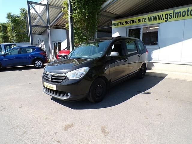 Zwart Gebruikt 2016 Dacia Lodgy MPV | € 7.450 - Afbeelding 1/4