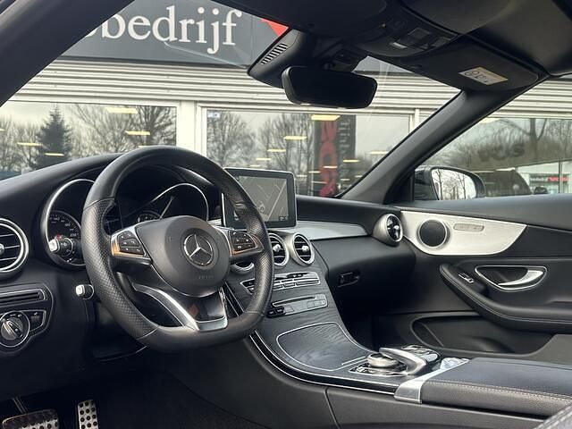 Occasion Mercedes C250 AMG line 211 PK (155 kW) 2018 Zwart (metallic) Cabriolet