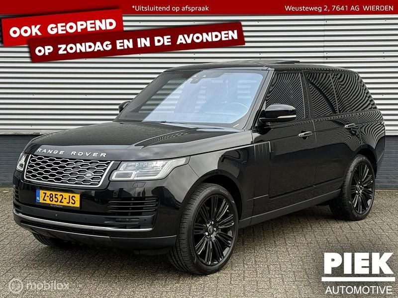 Zwart Gebruikt 2018 Land Rover Range Rover Autobiography SUV | € 44.999 (Super prijs) - Afbeelding 1/4