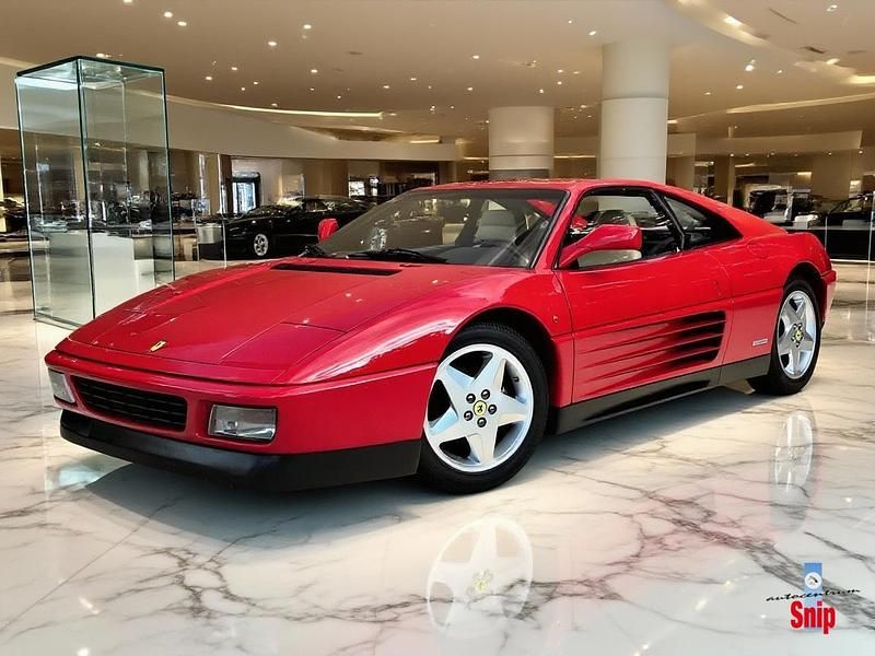 Rood Gebruikt 1990 Ferrari 348 Coupé | € 79.500 - Afbeelding 1/4