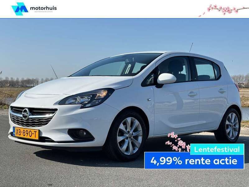 Wit Gebruikt 2018 Opel Corsa Hatchback | € 6.945 (Goede deal) - Afbeelding 1/4