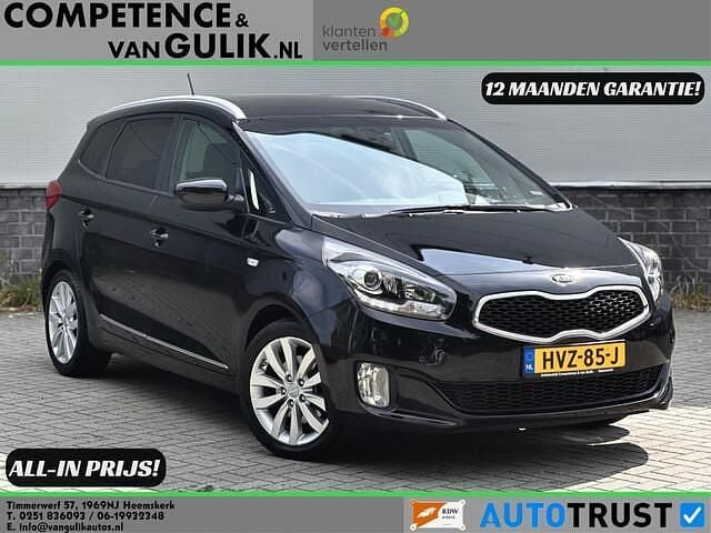 Zwart Gebruikt 2014 Kia Carens Comfort MPV | € 13.950 (Iets duurder) - Afbeelding 1/4