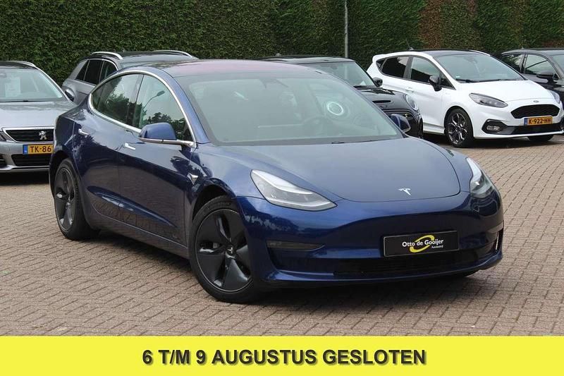 Blauw Gebruikt 2019 Tesla Model 3 Long Range Sedan | € 16.950 (Goede deal) - Afbeelding 1/4