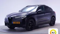 Zwart, metallic lak Gebruikt 2019 Alfa Romeo Stelvio Tech Edition SUV | € 31.445 (Super prijs)