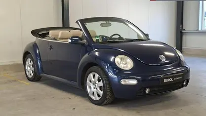Blauw Gebruikt 2003 VW Beetle Highline Cabriolet | € 3.950 (Eerlijke prijs)