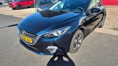 Blauw, metallic lak Gebruikt 2014 Mazda 3 Hatchback | € 9.999 (Super prijs)