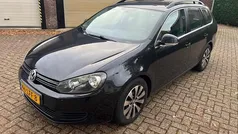 Zwart Gebruikt 2010 VW Golf VI Comfortline Stationwagen | € 3.650 (Goede deal)