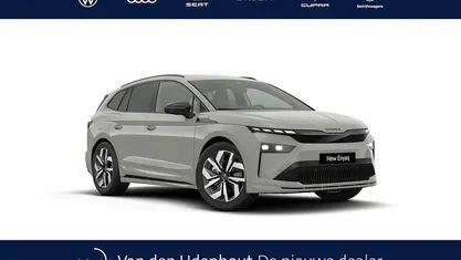 Grijs (metallic) Nieuw 2025 Skoda Enyaq iV SportLine SUV | € 48.880 (Super prijs)