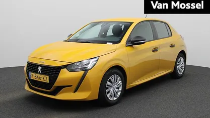 Geel Occasion 2021 Peugeot 208 Hatchback | € 10.900 (Goede deal)