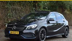 Zwart (metallic) Gebruikt 2018 Mercedes A180 Sport Edition Hatchback | € 19.950 (Eerlijke prijs)