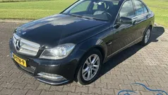 Zwart Gebruikt 2012 Mercedes C180 Avantgarde Sedan | € 9.999 (Eerlijke prijs)