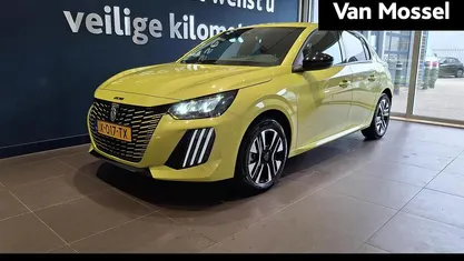 Geel Gebruikt 2024 Peugeot e-208 Style Hatchback | € 21.435 (Eerlijke prijs)