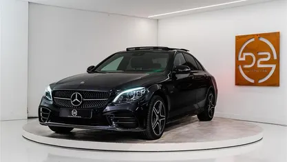 Zwart Gebruikt 2021 Mercedes C300e Premium Sedan | € 35.980 (Super prijs)