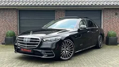 Zwart Gebruikt 2021 Mercedes S350 AMG line Sedan | € 81.950 (Goede deal)