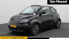 Zwart Gebruikt 2022 Fiat 500e Icon Cabriolet | € 17.900 (Eerlijke prijs)
