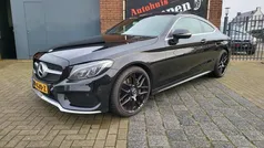 Zwart Gebruikt 2016 Mercedes C180 AMG line Coupé | € 22.950 (Eerlijke prijs)