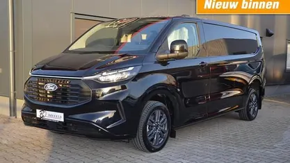 Occasion Ford Transit Custom Limited 150 PK (110 kW) 2024 Zwart (metallic) Van