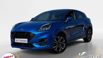 Desert island blue (pn4fz) Gebruikt 2022 Ford Puma ST-Line SUV | € 21.440 (Eerlijke prijs)
