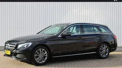 Zwart Gebruikt 2018 Mercedes C180 Premium Stationwagen | € 23.950 (Eerlijke prijs)