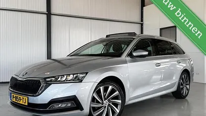 Occasion Skoda Octavia Business Line 110 PK (80 kW) 2022 Grijs Stationwagen