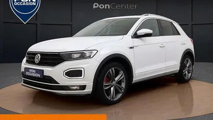 Wit Gebruikt 2020 VW T-Roc R-line SUV | € 23.950 (Eerlijke prijs)