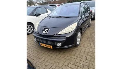 Zwart Occasion 2008 Peugeot 207 Stationwagen | € 2.250 (Eerlijke prijs)