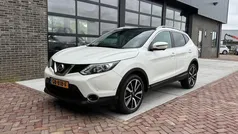 Wit, metallic lak Gebruikt 2015 Nissan Qashqai Tekna SUV | € 10.975 (Goede deal)