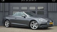 Grijs, metallic lak Gebruikt 2017 Audi A5 Cabriolet S-Line Cabriolet | € 28.950 (Eerlijke prijs)