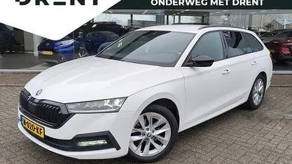Wit Gebruikt 2021 Skoda Octavia Business Line Stationwagen | € 19.495 (Eerlijke prijs)