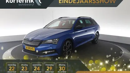 Blauw Gebruikt 2020 Skoda Superb Business Line Stationwagen | € 23.950 (Eerlijke prijs)