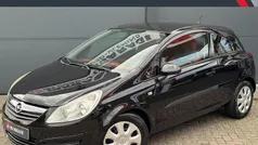 Zwart Gebruikt 2008 Opel Corsa Enjoy Hatchback | € 4.440 (Eerlijke prijs)