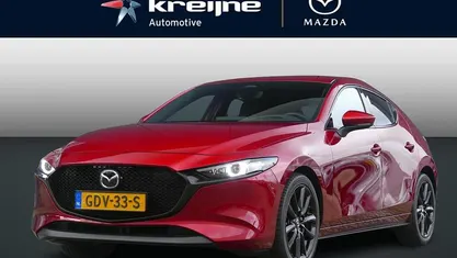Rood Occasion 2024 Mazda 3 Exclusive-Line Hatchback | € 33.925 (Eerlijke prijs)
