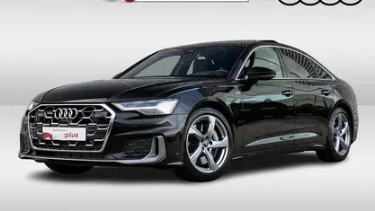 Zwart Gebruikt 2024 Audi A6 S-Line Sedan | € 54.950 (Eerlijke prijs)