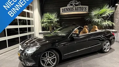 Zwart Occasion 2014 Mercedes E220 Edition Cabriolet | € 14.500 (Goede deal)
