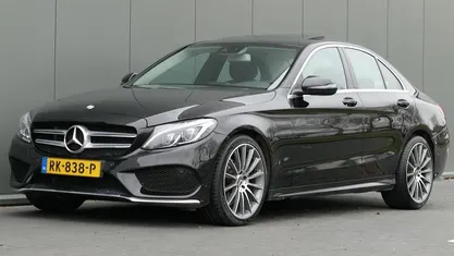 Occasion Mercedes C180 AMG 156 PK (114 kW) 2017 Zwart Sedan