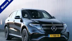Zwart (metallic) Gebruikt 2021 Mercedes EQC400 AMG Line Premium Plus SUV | € 36.450 (Goede deal)