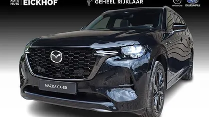 Nieuw Mazda CX-80 Homura-Line 192 PK (141 kW) 2025 Zwart SUV