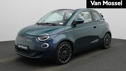 Groen Gebruikt 2023 Fiat 500e La Prima Cabriolet | € 24.400 (Eerlijke prijs)