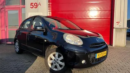Occasion Nissan Micra S 98 PK (72 kW) 2012 Zwart Hatchback