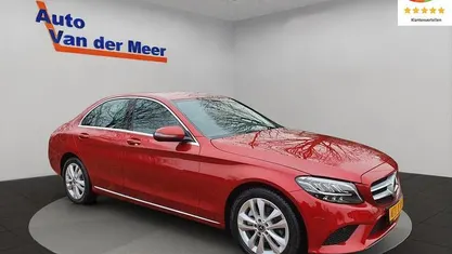 Rood Gebruikt 2018 Mercedes C180 Business Sedan | € 22.740 (Eerlijke prijs)