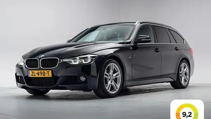 Zwart Gebruikt 2019 BMW 318 M Sport Stationwagen | € 16.845 (Eerlijke prijs)