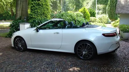 Wit Gebruikt 2020 Mercedes E450 AMG line Cabriolet | € 64.500 (Eerlijke prijs)