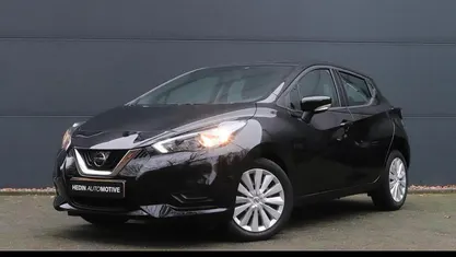 Occasion Nissan Micra Acenta 93 PK (68 kW) 2022 Zwart Hatchback