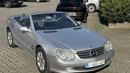 Occasion Mercedes SL350 245 PK (180 kW) 2003 Zilver Cabriolet