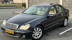 Zwart Gebruikt 2004 Mercedes C180 Elegance Sedan | € 3.699 (Eerlijke prijs)