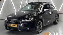 Zwart, metallic lak Gebruikt 2012 Audi A1 Ambition Hatchback | € 6.990 (Eerlijke prijs)