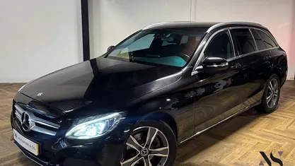 Occasion Mercedes C180 Prestige 156 PK (114 kW) 2014 Zwart Stationwagen