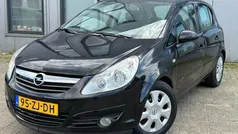 Zwart Gebruikt 2008 Opel Corsa Enjoy Hatchback | € 2.849 (Eerlijke prijs)