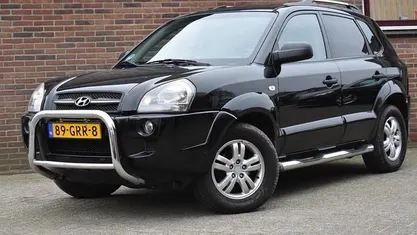 Zwart Gebruikt 2008 Hyundai Tucson Dynamiq SUV | € 3.449 (Eerlijke prijs)