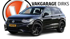 Zwart Gebruikt 2022 VW Tiguan R-line SUV | € 34.839 (Eerlijke prijs)